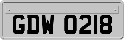 GDW0218