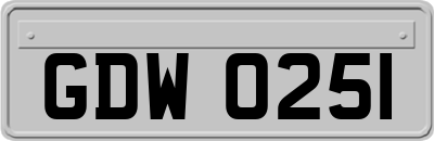 GDW0251