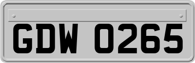 GDW0265