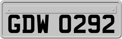 GDW0292