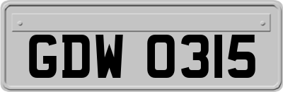 GDW0315