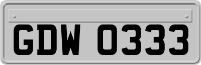 GDW0333