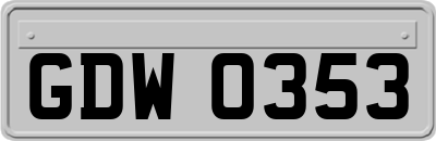 GDW0353