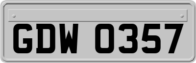 GDW0357