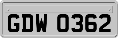 GDW0362