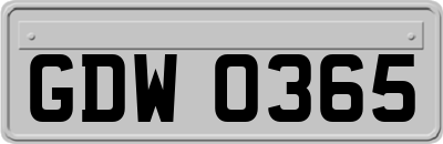 GDW0365