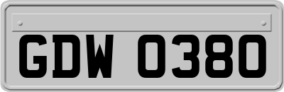 GDW0380