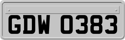 GDW0383