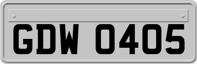 GDW0405