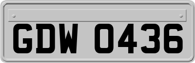 GDW0436