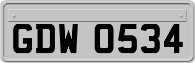 GDW0534