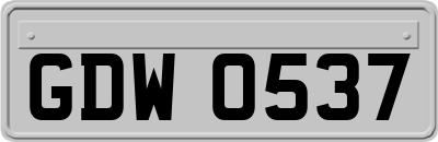 GDW0537