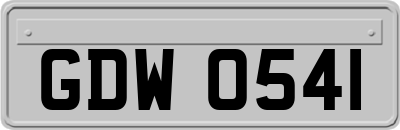GDW0541