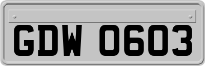 GDW0603