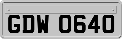 GDW0640