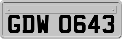 GDW0643