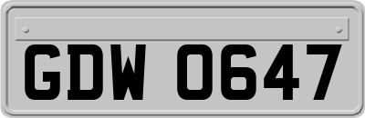 GDW0647