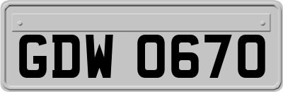 GDW0670