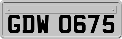 GDW0675