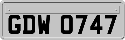GDW0747