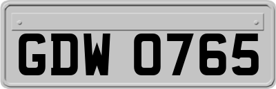 GDW0765