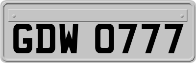 GDW0777