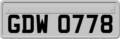 GDW0778