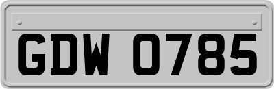 GDW0785