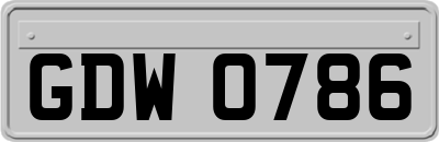 GDW0786