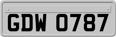 GDW0787