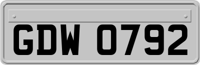 GDW0792