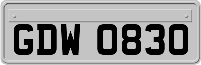 GDW0830