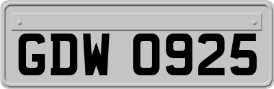 GDW0925
