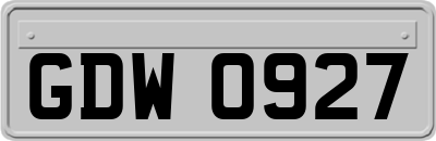 GDW0927