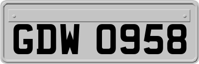 GDW0958
