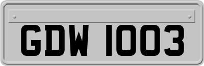 GDW1003