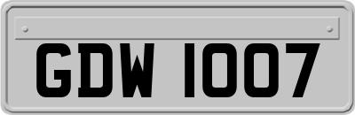 GDW1007
