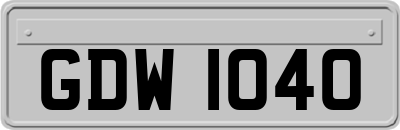 GDW1040