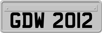 GDW2012