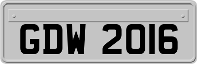 GDW2016