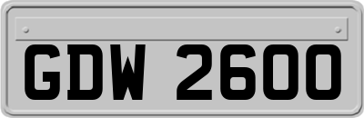 GDW2600