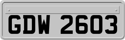 GDW2603