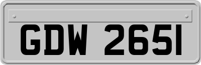 GDW2651