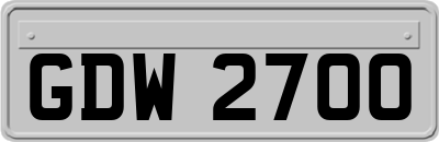 GDW2700