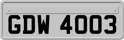 GDW4003