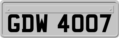GDW4007