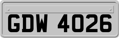 GDW4026