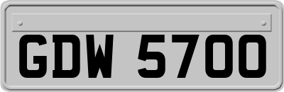 GDW5700