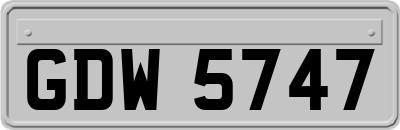 GDW5747