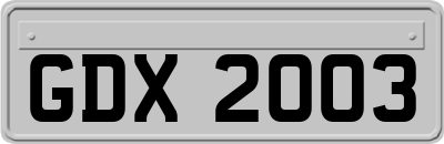GDX2003